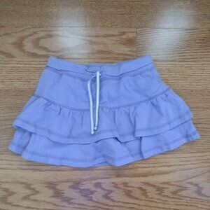 7/8 | Purple Ruffled Skort | Basic Editions